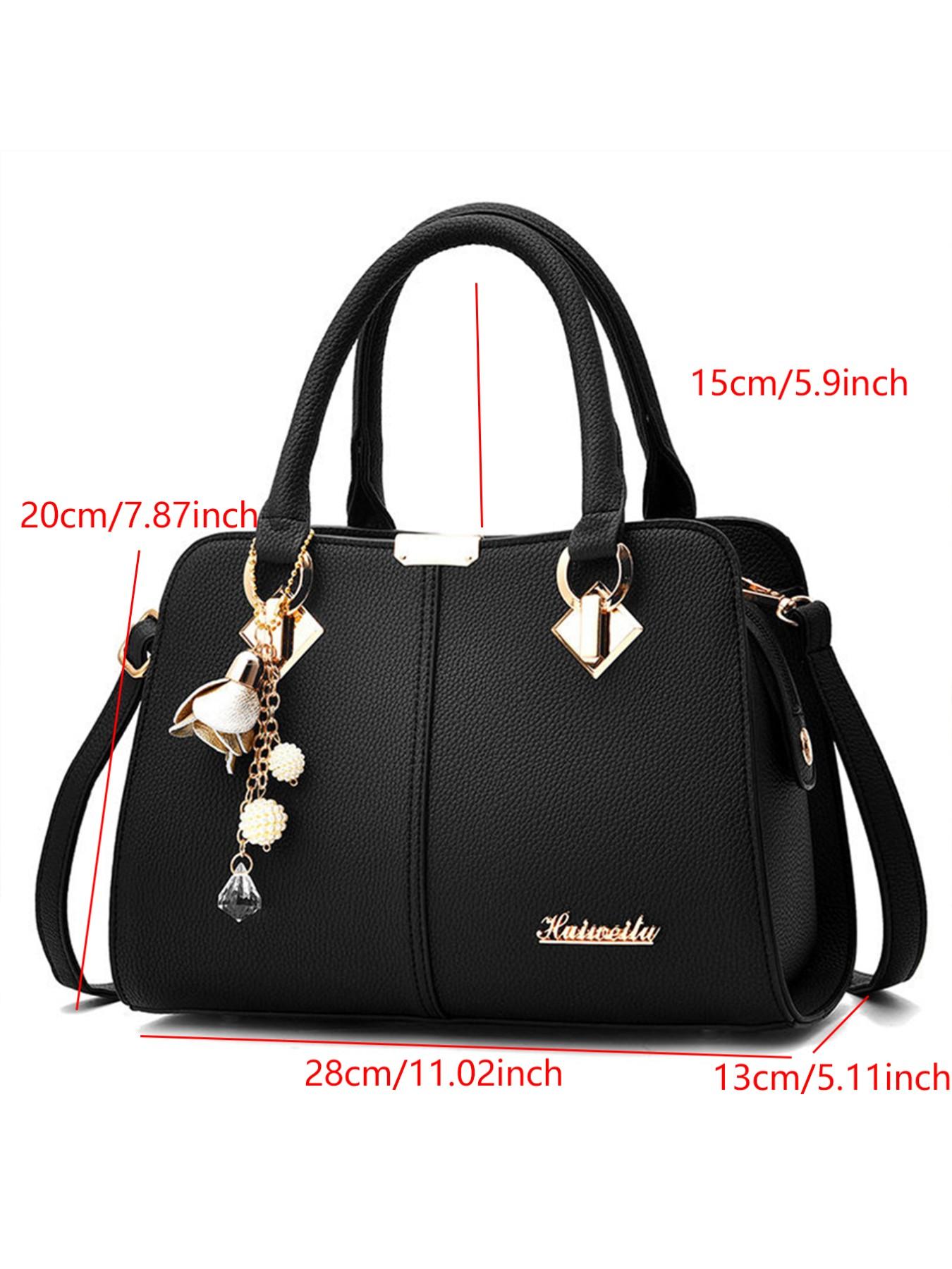 Fashion Retro Crossbody Handbag, Multi-Functional Large Capacity Shoulder Bag, Stylish Design, Versatile Lightweight Travel Bag