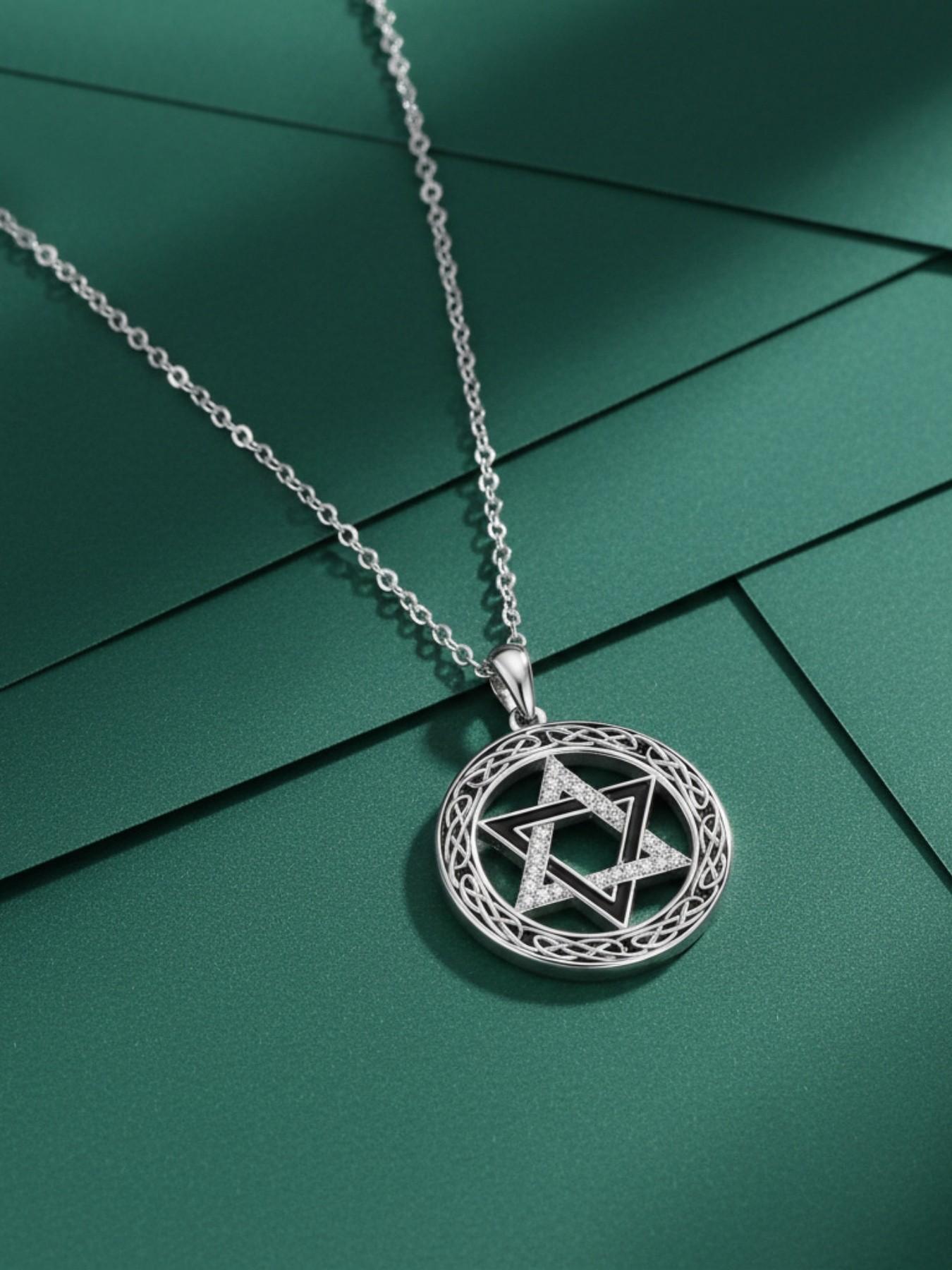 Celtic Star · Secret Pact Original unique pentagram necklace, a must-have for spring and summer daily wear. Mysterious lucky necklace, perfect for Valentine’s Day and all festive gifting.