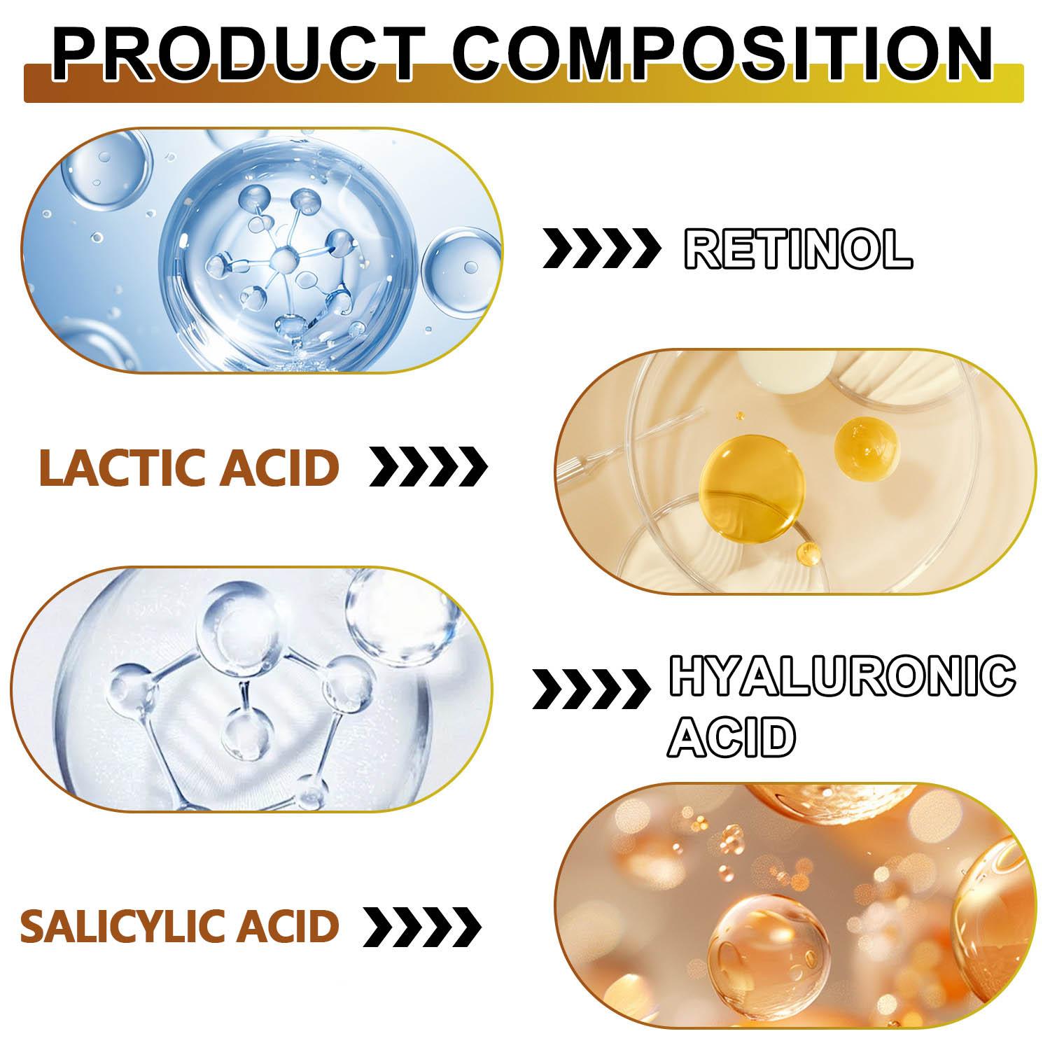 Retinol Moisturizing Cream, Contains Retinol & Hyaluronic Acid, Moisturizes & Firms Skin, Suitable for Dry Skin, All Skin Types, Unisex Skincare