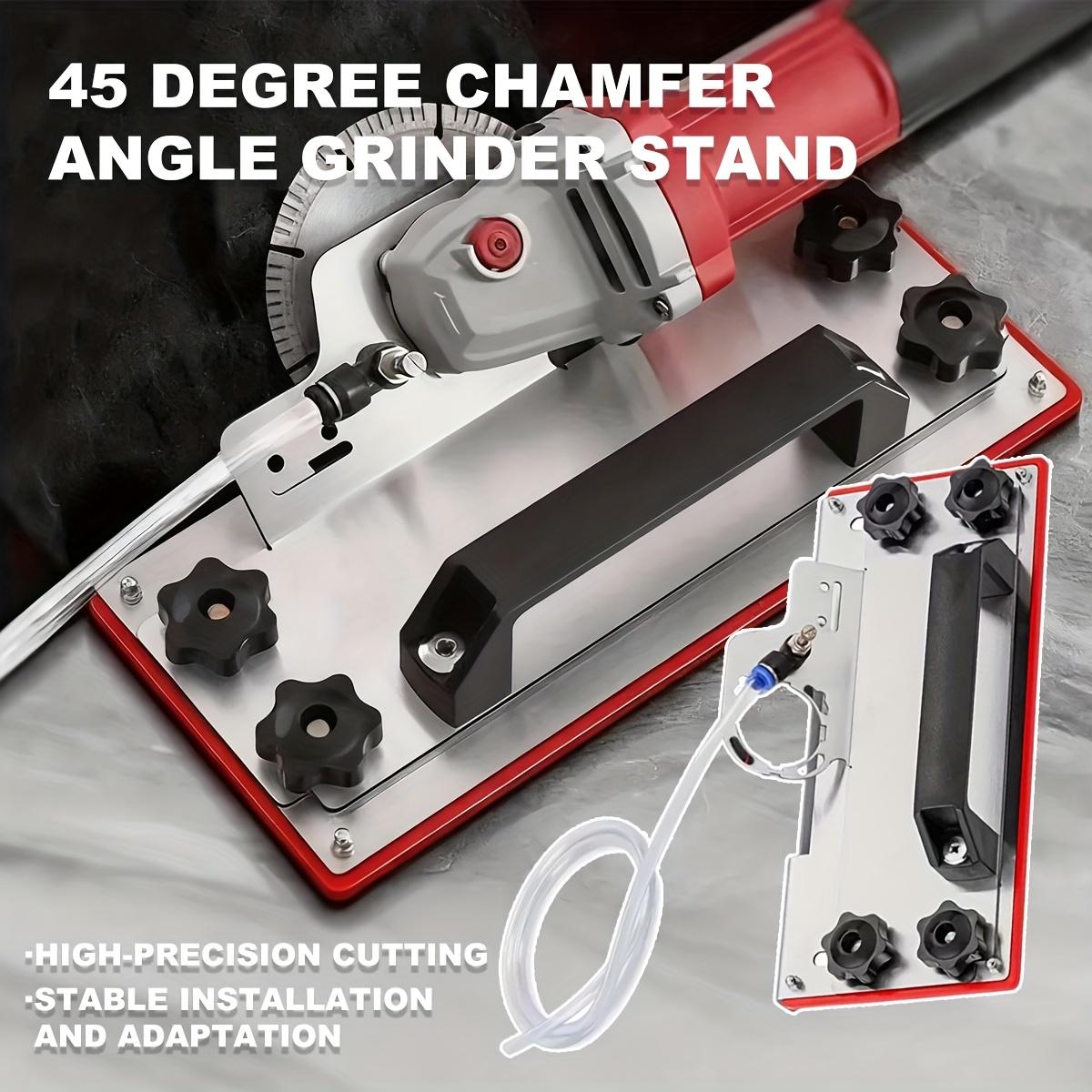 Portable 45-Degree Cutting Tool | Durable Structure with Dust Extraction System, Ideal for Indoor and Outdoor Use, No Electricity Needed, Includes Hose, Perfect Gift for Enthusiasts and Construction Workers