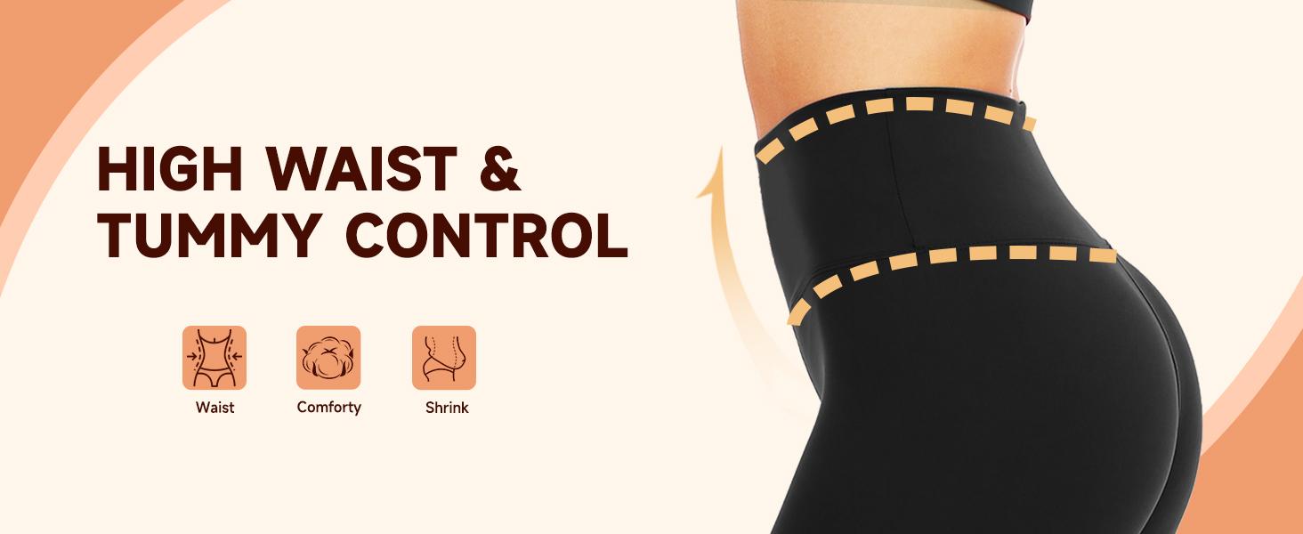 sportsFleece Lined Leggings Women - Winter Thermal Warm Thick Lining Pants