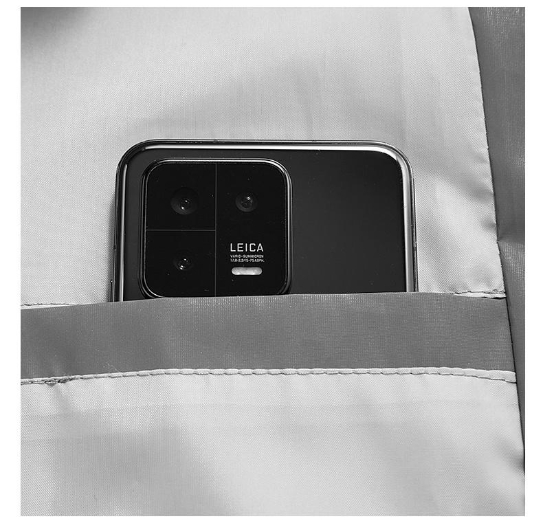 Men's Reflective Motorcycle Jacket, Night Visibility Gear, Windproof & Waterproof Design, Outdoor Sports Casual Wear, Comfortable Fit