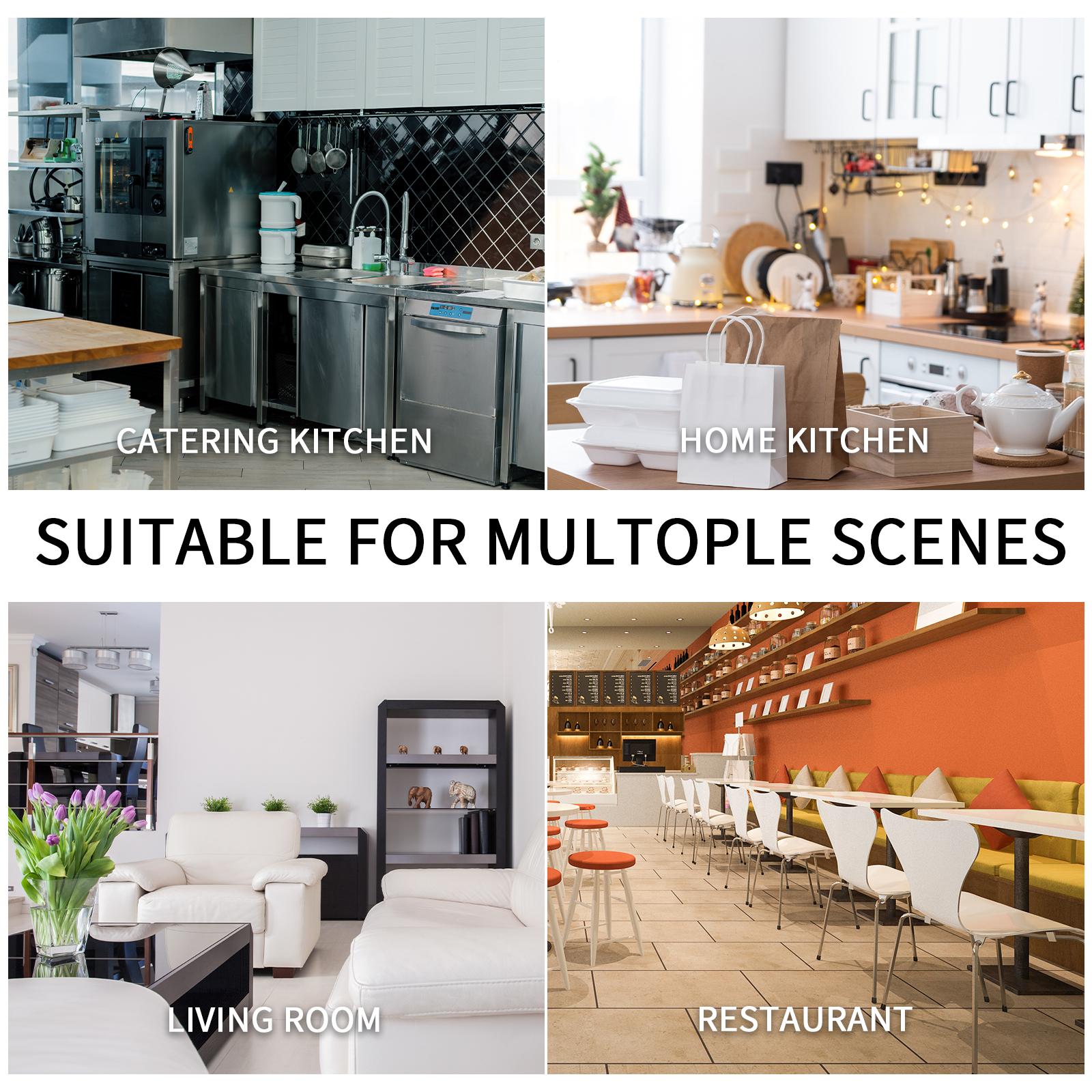 16 Piece Kitchen Knife Set, Silicone Kitchen Utensils Set, Clear Storage Rack, Can Cut Meat and Vegetables, Can Cook Noodles, Can Make Soup, Can Stir-Fry, Gift Set