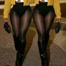 2/3 Pairs Women's Stockings, Bronze Glossy Tights, Soft Comfortable Material, Ideal for Daily Wear, Perfect for Various Occasions, Curvy