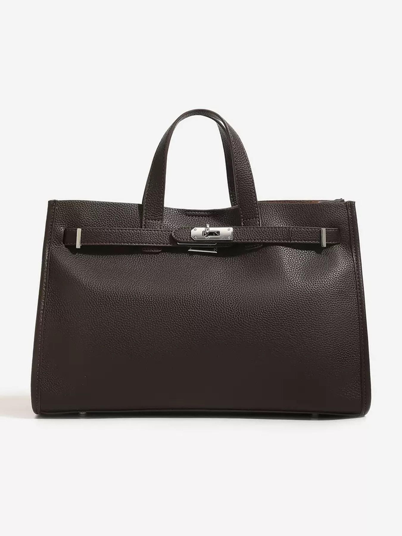 Tote Bag for Women, Large Capacity Handbag, Casual Shoulder Bag, Simple Fashion Commuter Crossbody Bag, High-End Style, Hobo Shoulder Bag