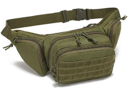 Outdoor Multifunctional Tactical Fanny Pack Invisible Cycling Running Sports Mountaineering Camping Anti-splashing Sports Fanny Pack