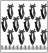 European Mount Skull Hanger, Deer Skull Wall Hooker for Hanging Deer Head, Pronghorn and Other Smaller Animals, Euro Mount Hanger with Easy Install Kit for Indoor Outdoor