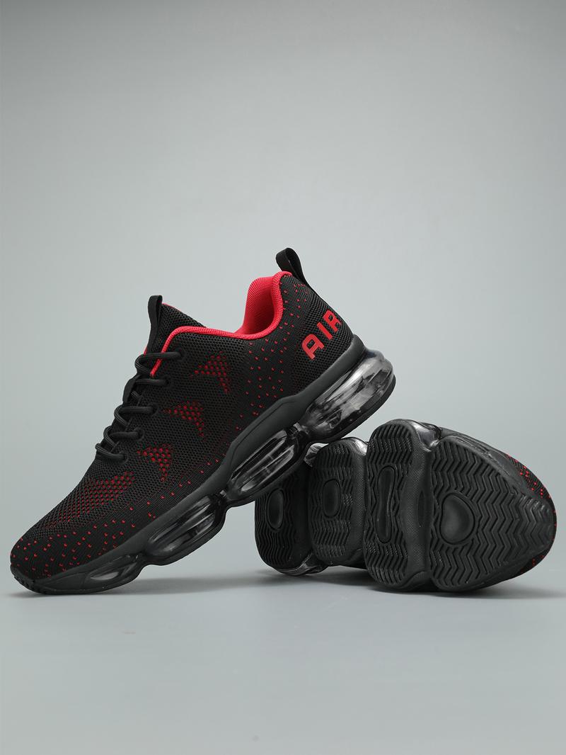 Mens Lightweight Breathable Air Cushion Running Shoes for Treadmill Wear,Cushion Casual Mesh Walking Fashion Sneakers for Daily Wear,Tennis Breathable Sport Gym Fitness Cross Trainers Runner Training Athletic Sports Shoes