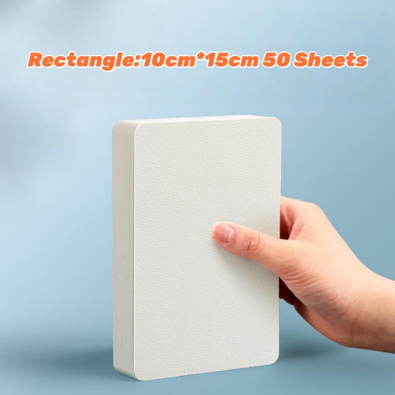 Professional Square/Round/Rectangle Watercolor Paper,300g Water Color Paper Postcard for Adults, Artists, Painting & Craft Paper, Watercolor Paper, Drawing Supplies, DIY Painting Supplies