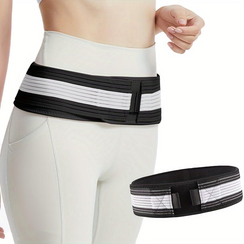 Sacral Iliac Belt Support, Unisex Lower Back Pain Relief, Sciatica Support, Breathable Lumbar Brace, Ideal for Men and Women
