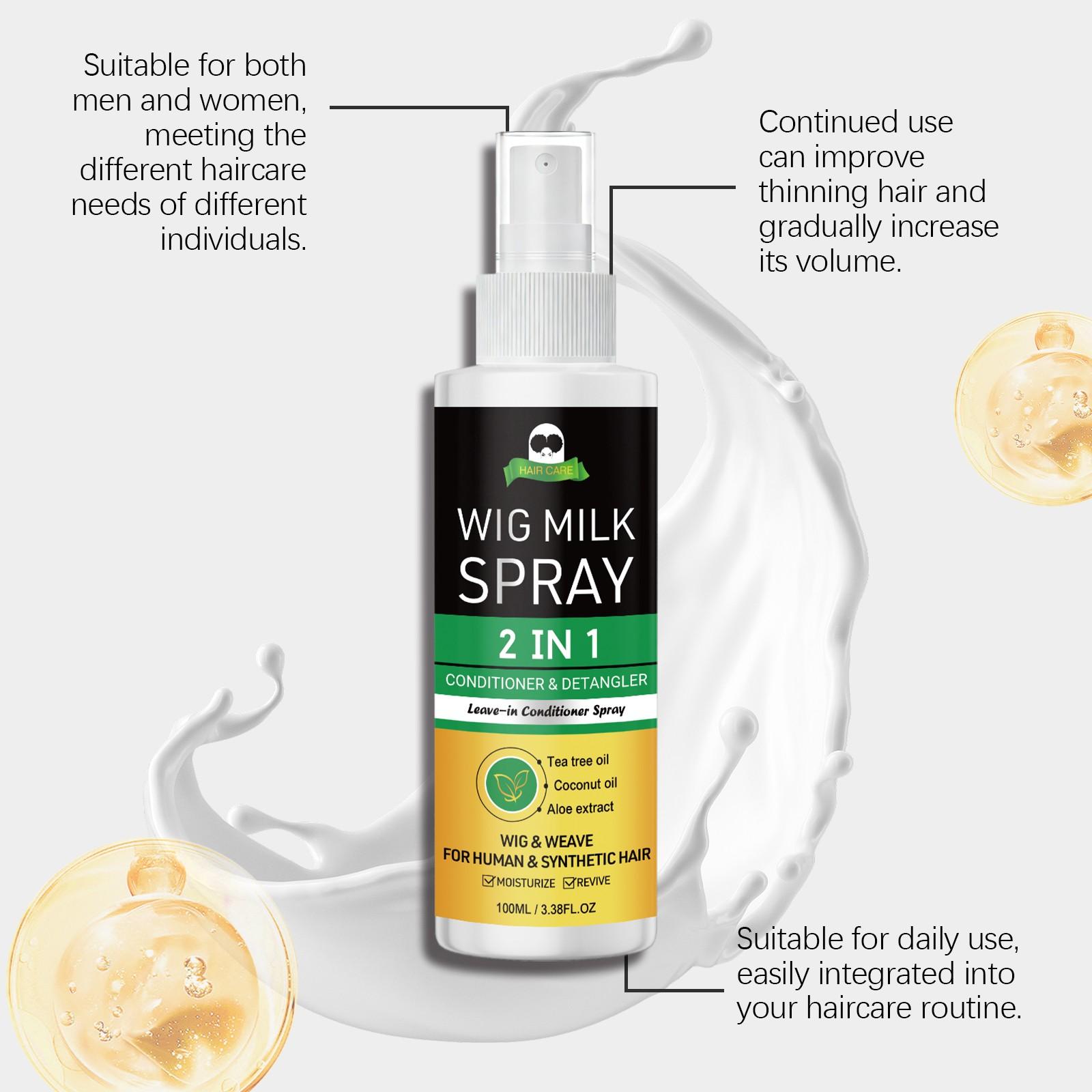 Volumizing Hair Spray, Refreshing Daily Hair Care, Moisturizing Portable Hair Treatment, Lightweight Formula for All Hair Types