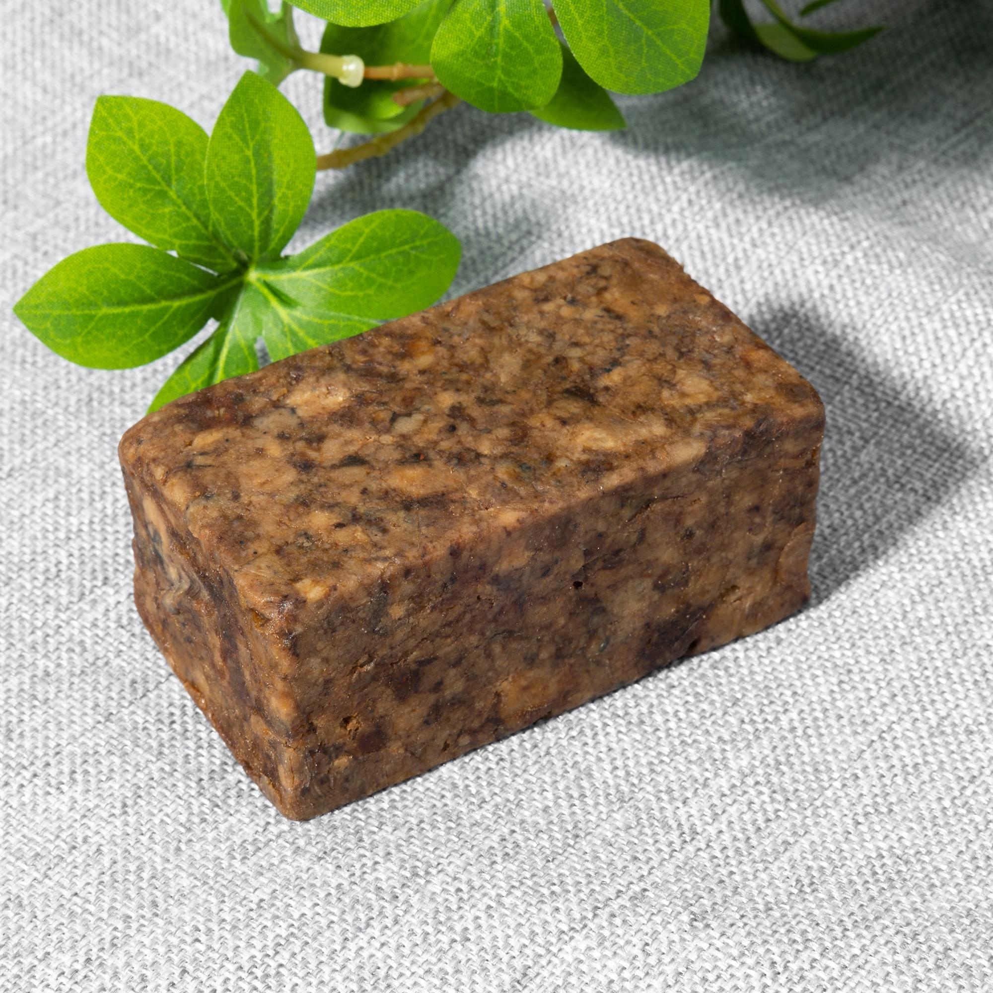 Natural Original Handmade African Soap Ghana Pure Natural, 200g 0.44lbs, Organic Skincare, Eco-Friendly Bathing Essentials