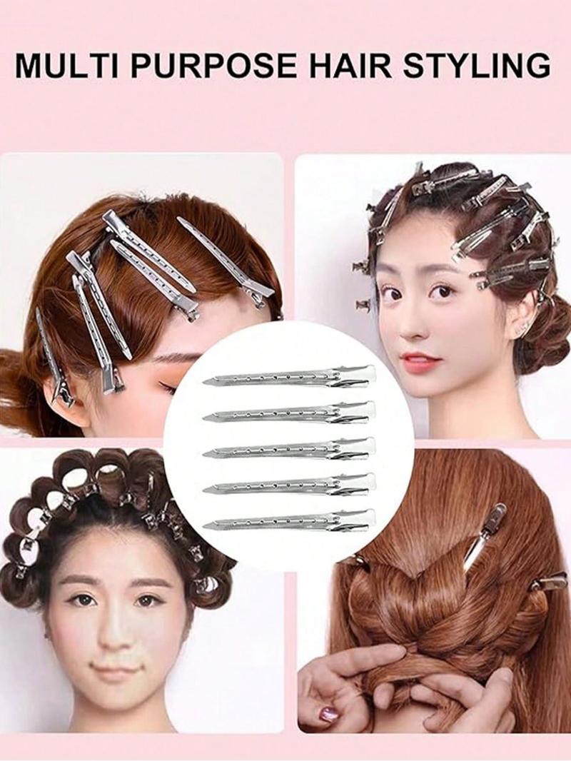 10pcs-Women-Fashionable-Simple-Convenient-Y2K-Style-3-54in-Alloy-Silver-Hollow-Hair-Clip-For-Daily-Hairdressing-Salon-Styling-Use-Alligator-Hairpin-Hair-Accessories-Headwear-For-Girls-And-Women