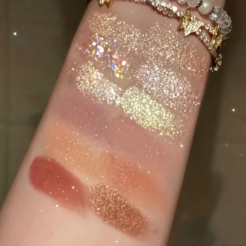 FairycoreMUGELEEN 25-Color Eyeshadow Palette - Matte&Shimmer Nude Neutrals, No Fallout&Long-Lasting | Includes Dual-Ended Makeup Brush | For Everyday & Festival Makeup | Beginner-Friendly Affordable Gift Set Cosmetic deep autumn  Palette！