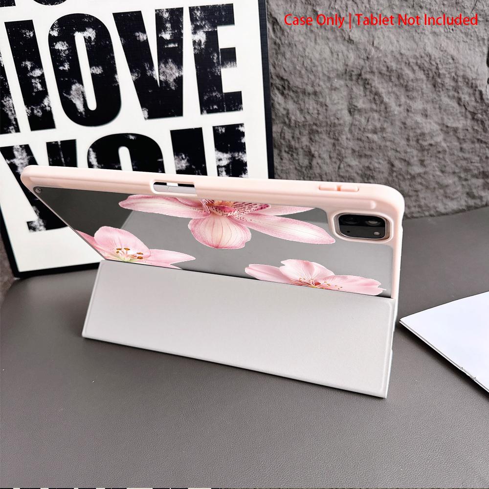 1 Piece Protective Folio Tablet Case with Pen Holder compatible with iPad 10.9/Pro11/10th/iPad7/8/iPad Air 4/5/iPad Pro/iPad Air 13(M3 2025)/iPad Air 11(M3 2025)/iPad Air 11(M3 2025)/iPad 11(A16 2025), Auto Sleep/Wake Function/Stylish Tablet Accessories