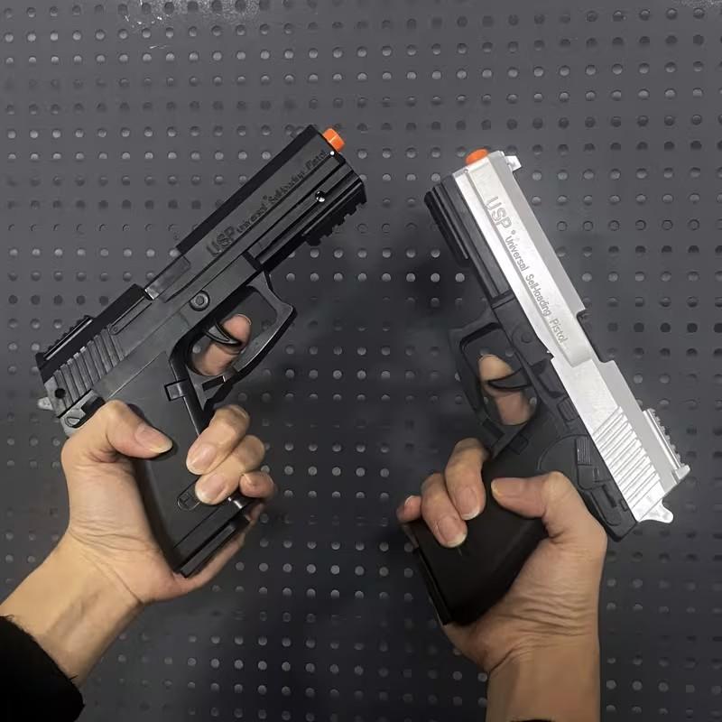 Technology-Infused Repeating Launch Toy, Automatic Mechanical Structure Set, Semi-Automatic Shell Throwing Model, Safe Abs Plastic, Kids Ages 6+