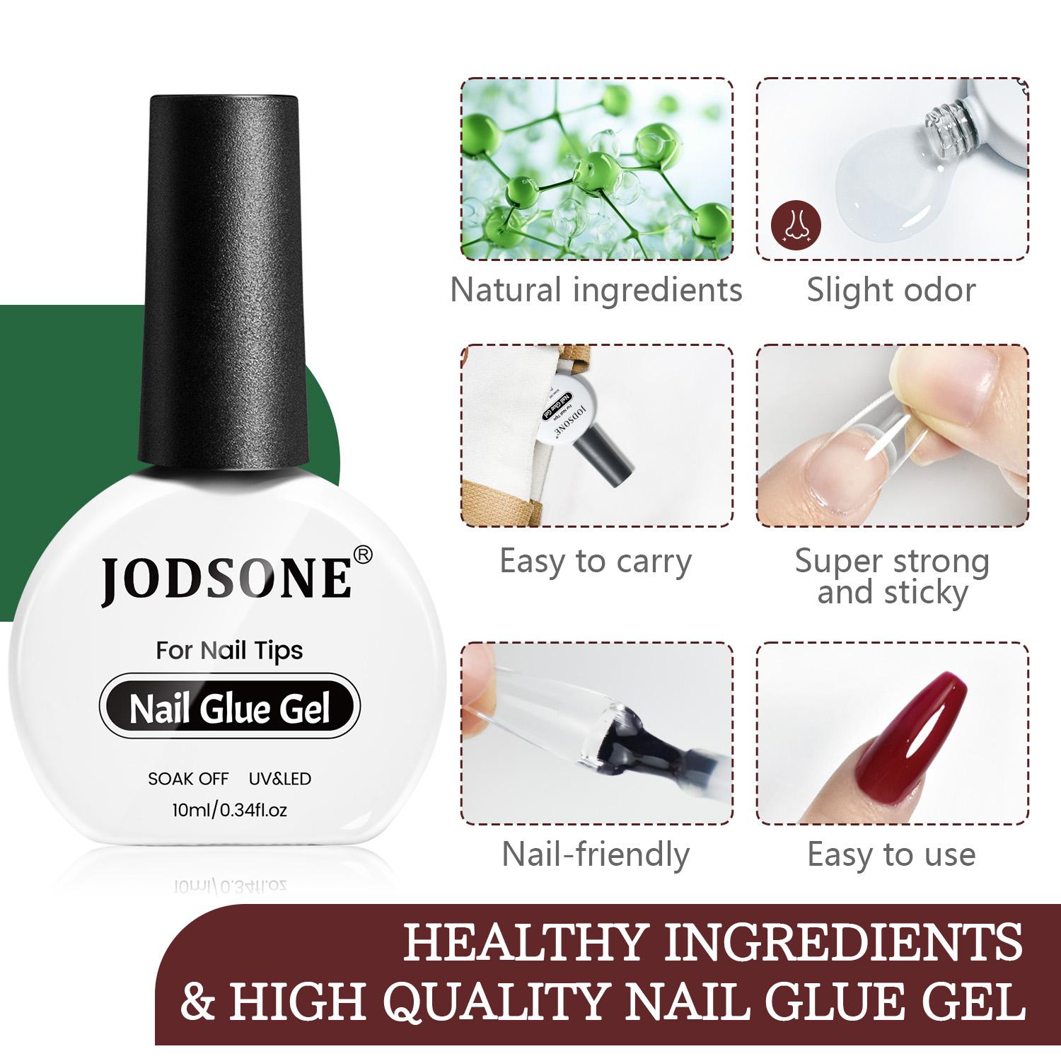 JODSONE 32 Color Gel Nail Polish Kit with U V Light with Base Coat Glossy Matte Glitter Top Coat 3 Kind of False Nail Tips with Glue JODSONE 32 Color Gel Nail Polish Kit with U V Light with Base Coat Glossy Matte Glitter Top Coat 3 Kind of False Nail Tips with Glue