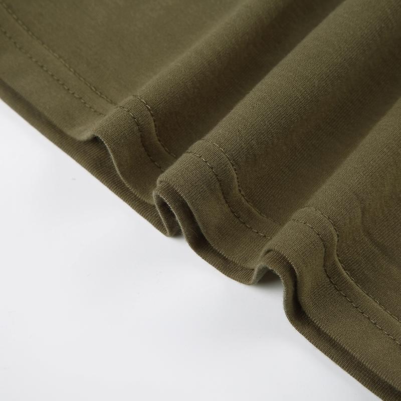 Women's Floral Embroidery V Neck Tee, Casual Style Tee, Y2k Casual Slim-fitting T-shirt for Summer, Ladies Clothes for Daily Wear