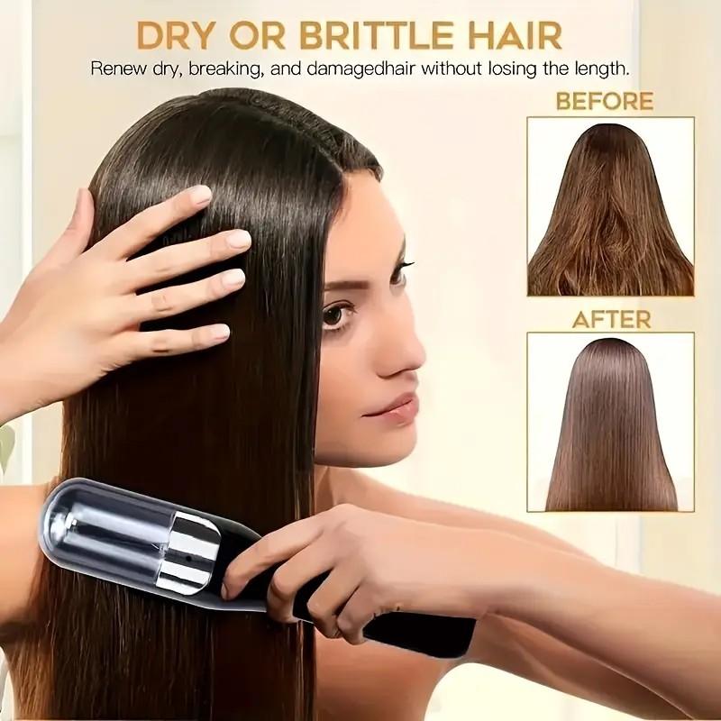 Rechargeable Detachable Cordless Hair Trimmer, Remove Damaged Hair, Hair Care Color, Valentine's Gift for Girls
