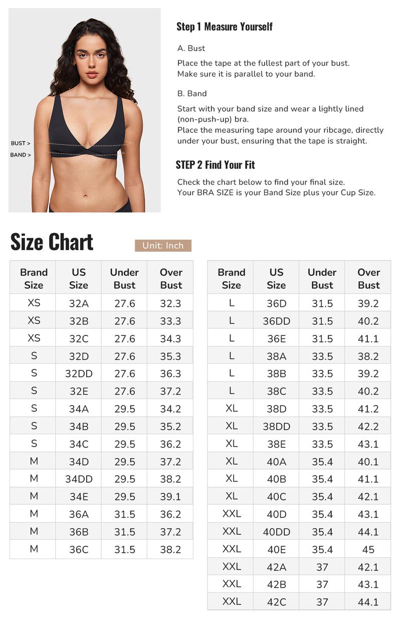 INLYRIC Women's Inbarely Soft Plunge Bralette Deep V Unlined Triangle No Padding No Underwire Sexy Comfort Sleep Bra