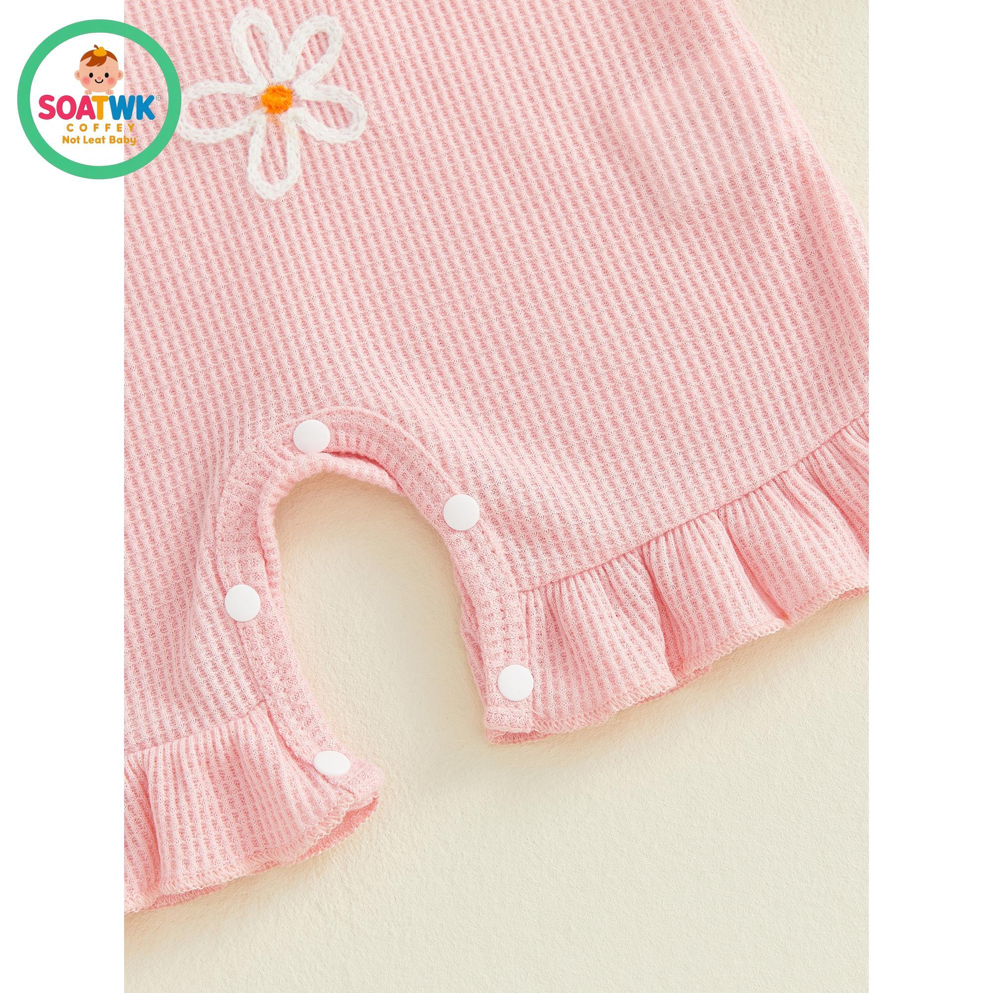 Baby Girl Summer Romper Strawberry Floral Embroidery Ruffles Short Sleeve Jumpsuit with Cute Headband Set Baby Girl Summer Romper Strawberry Floral Embroidery Ruffles Short Sleeve Jumpsuit with Cute Headband Set