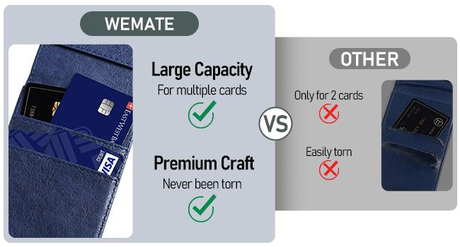 WEMATE 10 Pcs Mini Pocket Notepad Holder Set, 1PCS Notebook 1PCS Metal Pen, and 8 pcs Memo Book Refills- Perfect for Business, Conference, Meeting, Office, Daily Records, and Notes