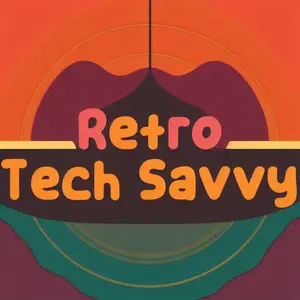 Retro Tech Savvy shop logo