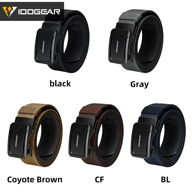 IDOGEAR 1.75" Ratchet Nylon Belt Reinforced Buckle Sport Belts CCW Belts 3439 SpringStatements