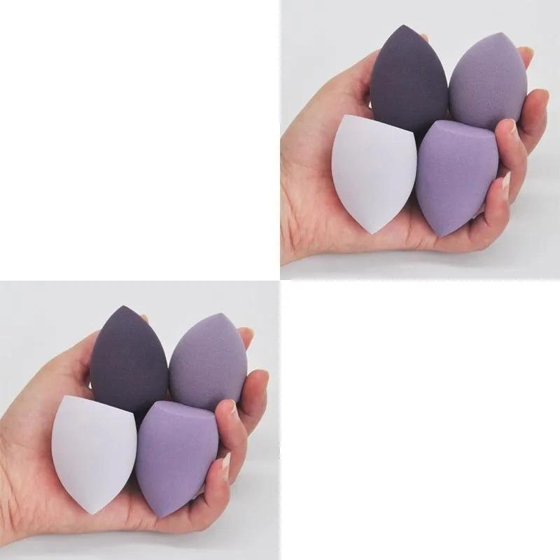 Multi-Color Makeup Sponge Set of 4, Dry Wet Use, Soft Blending, Suitable for Bb Cream, Foundation, Lotion, Universal Makeup Tool