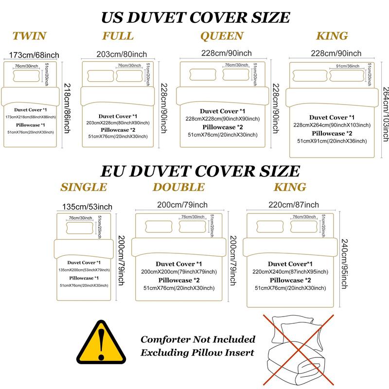 Pink cherry and bow print bedding set, cover and pillowcase combination, suitable for family bedrooms and hotels, Soft Bedding Set