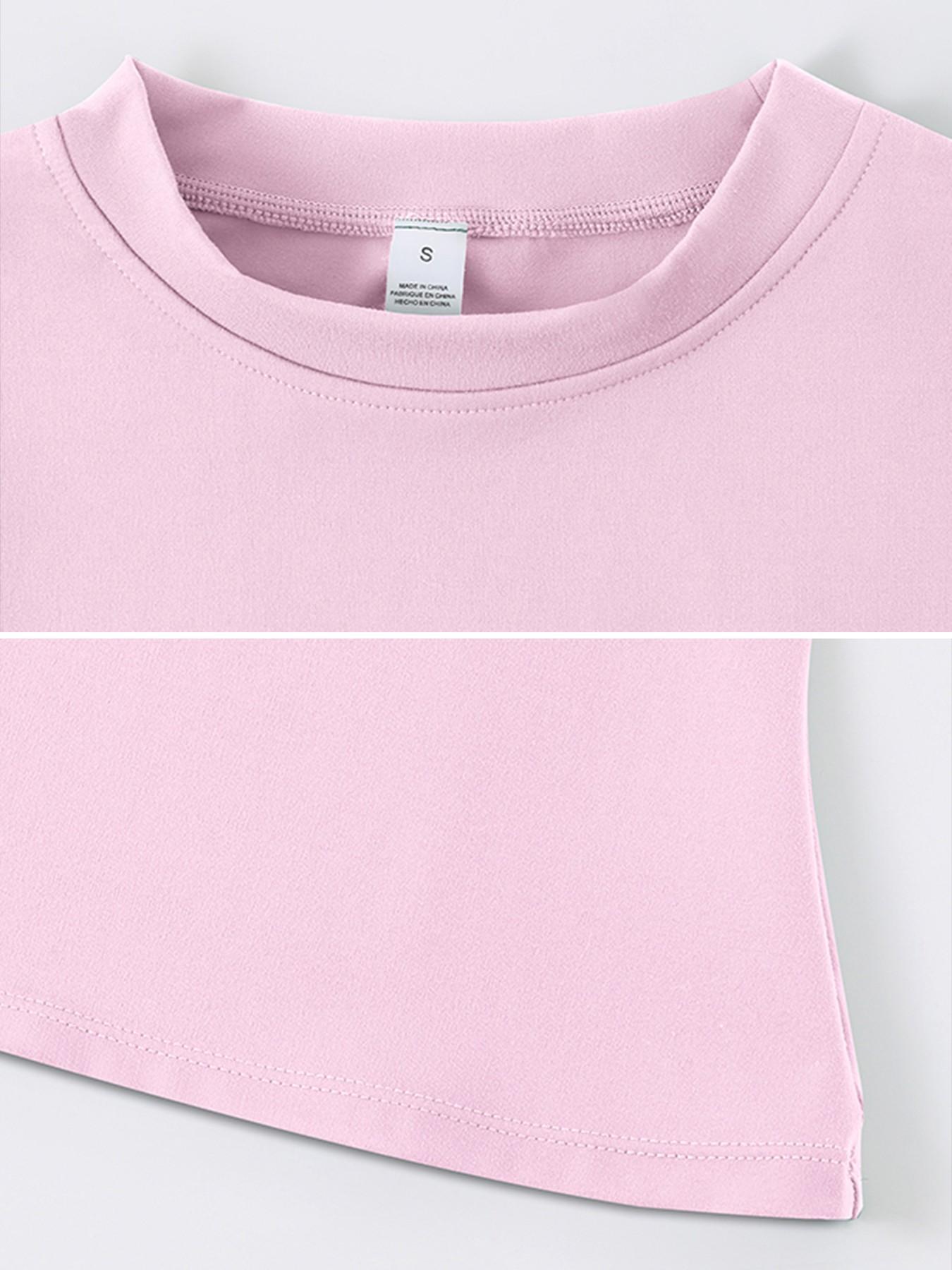 Women's Short Sleeve Workout Tops - High-Elasticity Slim-Fit Yoga Tee, Breathable Quick-Dry Fitness Shirt for Gym, Running Training & Casual Daily Wear