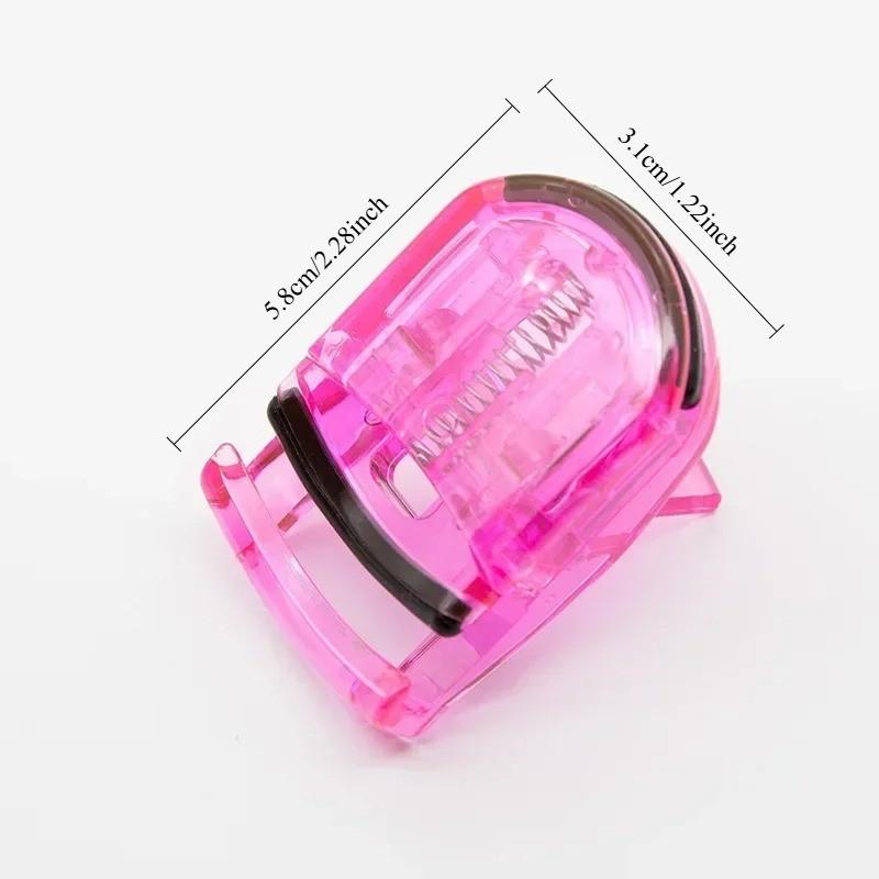 Mini Foldable Eyelash Curler, Compact and Portable, Suitable for Real and False Lashes, Multiple Colors Available, Perfect for Travel and Daily Makeup