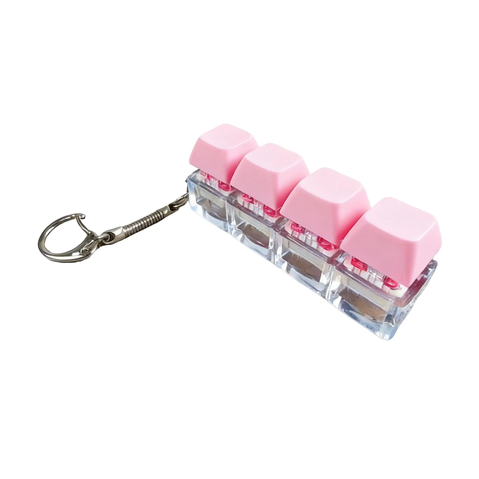 4-Button Peach Pink