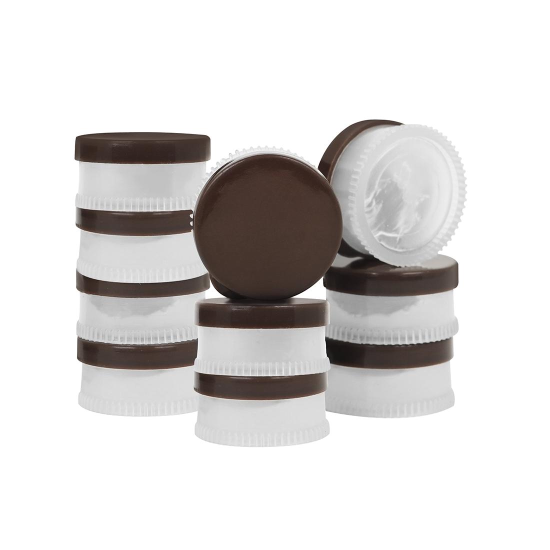 Universal Instrument Care Oil, 10 Pack Portable Abs Box, Saxophone Trumpet Clarinet Trombone Key Pull Rod Oil, Beginners & Professionals