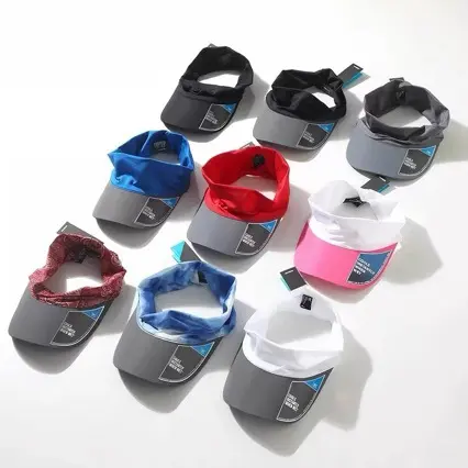 Unisex Onesize Summer Running Visor Hat - Lightweight, Quick-Dry, Sweat-Wicking, UV Sun Protection for Outdoor Sports, Golf, Tennis