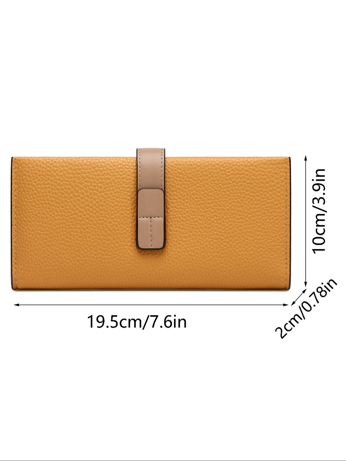 Women's Fashion Bifold Long Wallet, Casual Card Slots Holder, Pu Leather Zipper Wallet for Daily Used, Casual Trendy Versatile High-quality Daily Commuting Bag, Elegant Fashion Wallet, Money Organizer