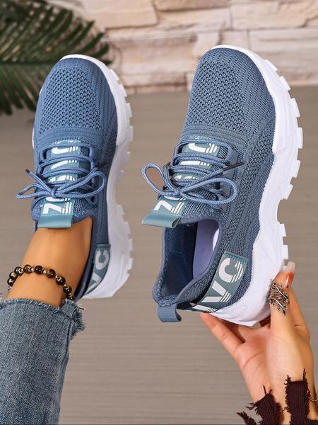 Women's Plus Size Casual Sneakers, Lightweight Comfortable, Breathable Running Shoes, Available in, Perfect for Travel Home Daily Wear