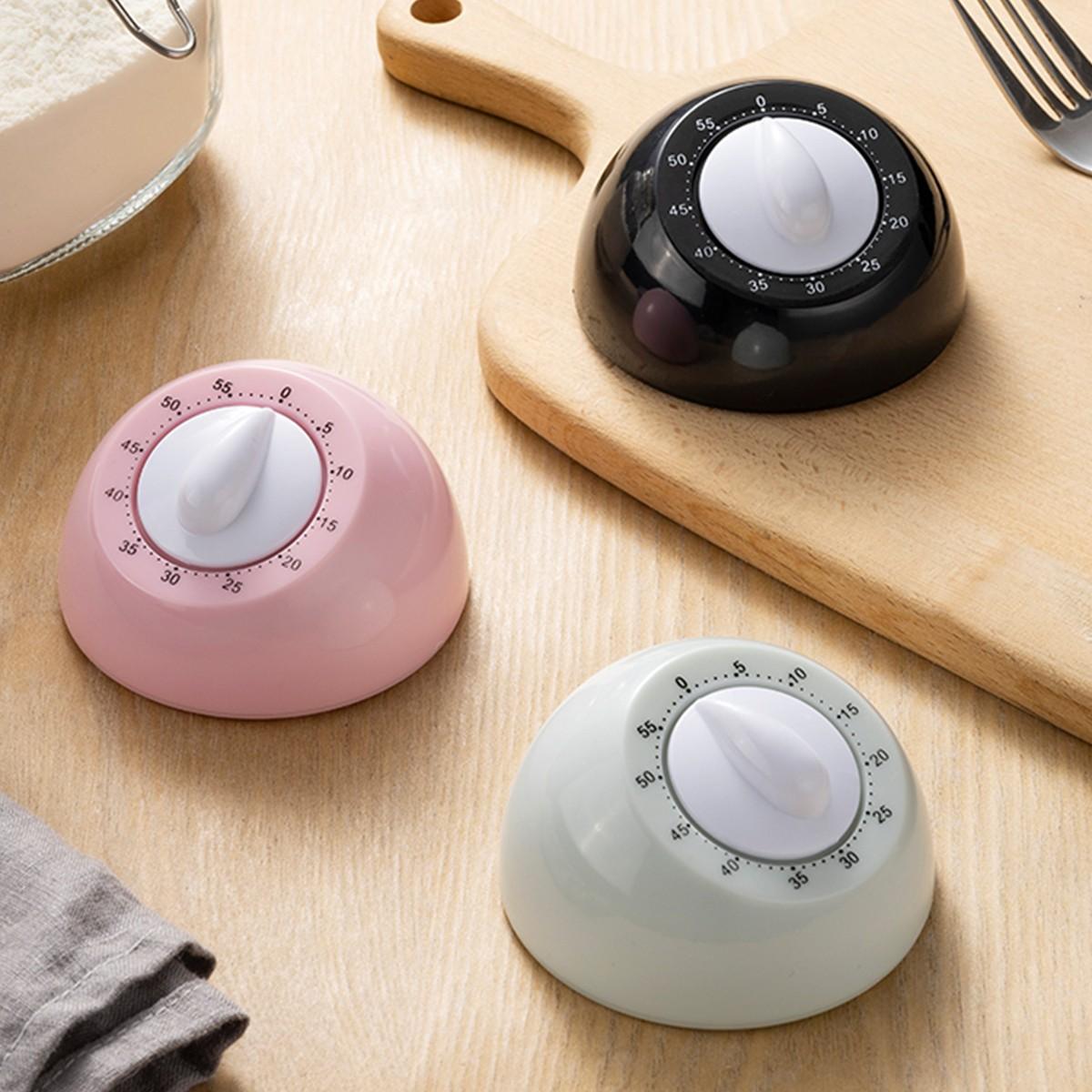 Mechanical Timer Reminder, Eco-Friendly Kitchen Cooking Timer, Kitchen Timers, No Battery Needed, Ideal for Study, Kitchen, and Reminders
