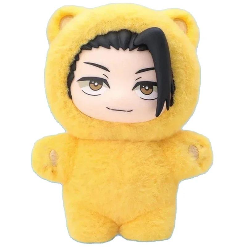 Genuine Eaki Jujutsu Kaisen Season 2 Cat Park Party Plush Blind Box, Cute Gojo Satoru Cat Ear Plush Doll, Soft Bag Pendant Charm, Anime Collectible Model Toy, Ideal Gift for Jujutsu Kaisen Fans