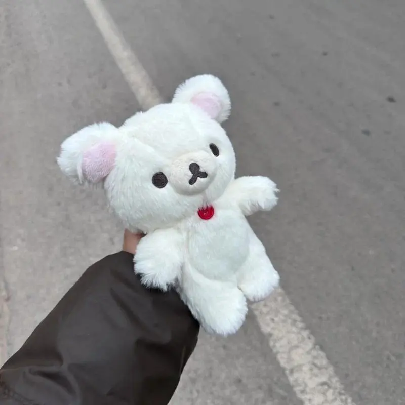 20cm Rilakkuma Plush Doll Long Haired Series Super Soft Kawaii Cute Stuffed Animal Basic Style Kids Gift Cartoon Bear
