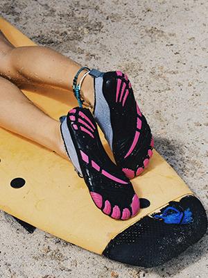 HIITAVE Women's Lightweight Quick-drying Barefoot Shoes, Non-slip Mesh Breathable Water Shoes for Swimming, Diving, Surfing, Water Sports, Pool, Beach SpringStatements Watershoes