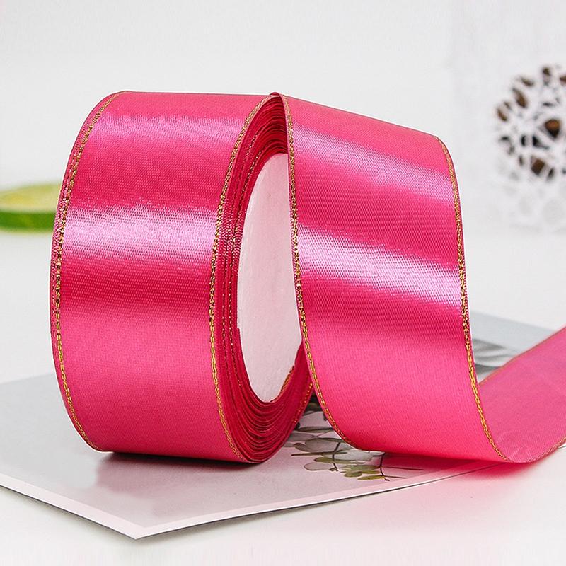 Satin Ribbon Roll, 4cm Width, Mixed Colors for Bouquet Wrapping DIY Gifts, Wedding Birthday Party Decoration