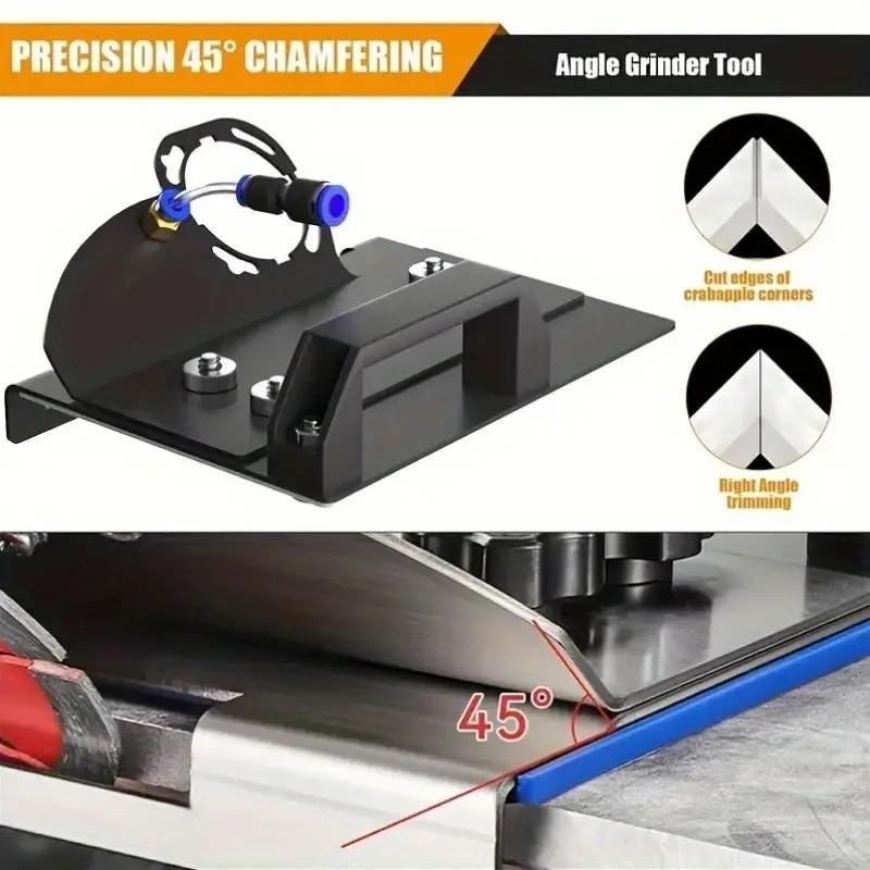 Adjustable Stainless Steel Tile Beveler, Diamond Blade Multi-Functional Angle Grinder, Wave Microcrystalline Glass Tile Slotting Tool