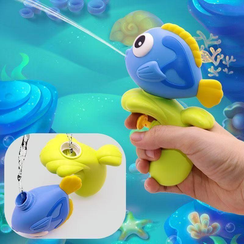 Ocean Animal Water Gun, Cute Fish/dolphin Shape, Easy to Operate, Ideal for Family Activities and Friend Gatherings, Summer Outdoor Play