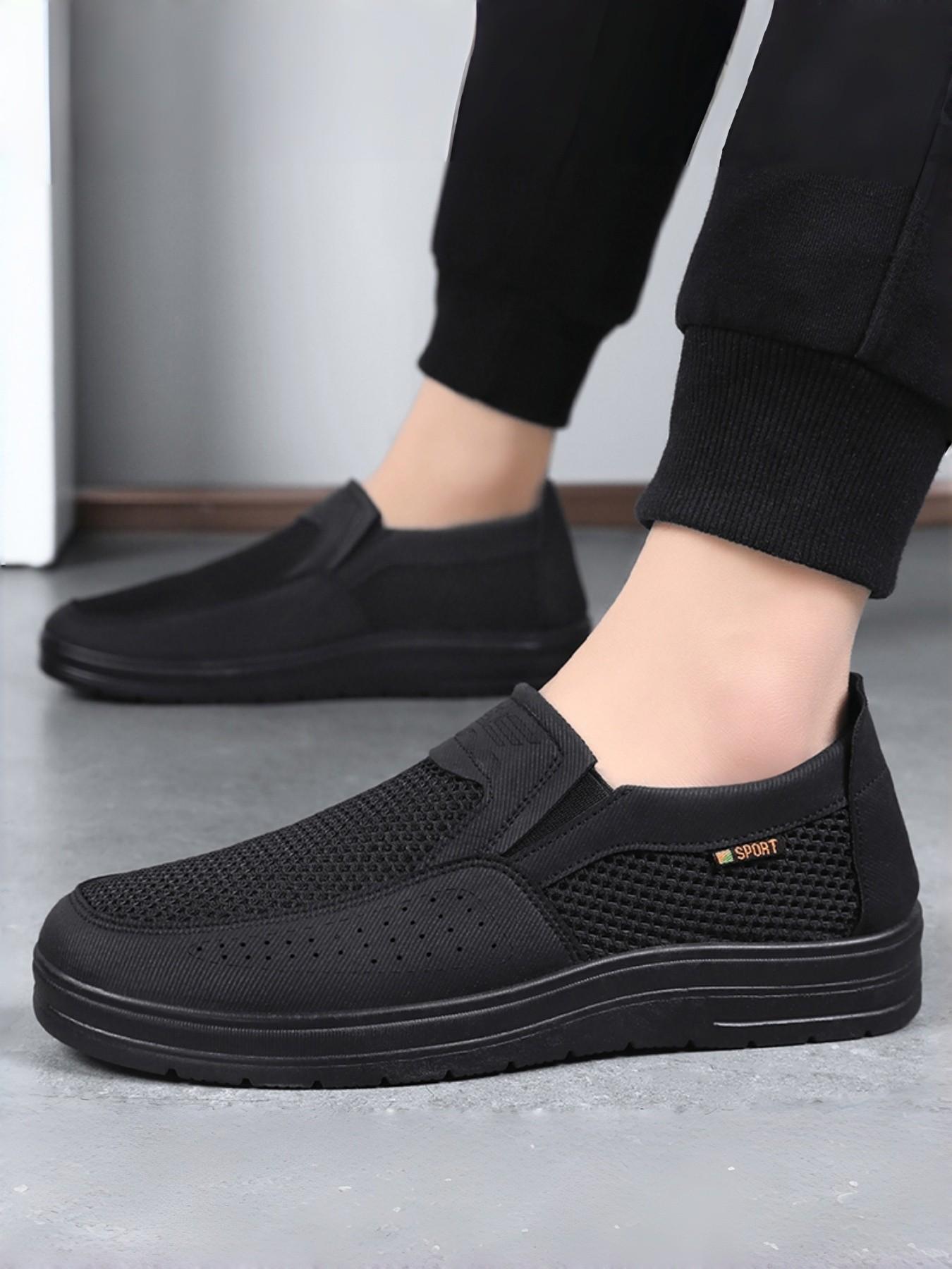 Men's Slip-On Leather Loafers, Casual Walking Shoes, Fashionable Comfortable Footwear, Versatile Daily Wear, Stylish and Practical