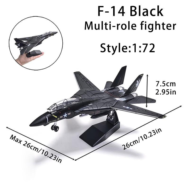 1:72 Scale Fighter Jet Building Blocks, Plastic Building Blocks, Us F22 F35 F14 B2 Stealth Aircraft, Russian Su-35 Su-57 Model, Perfect Birthday Gift Toy