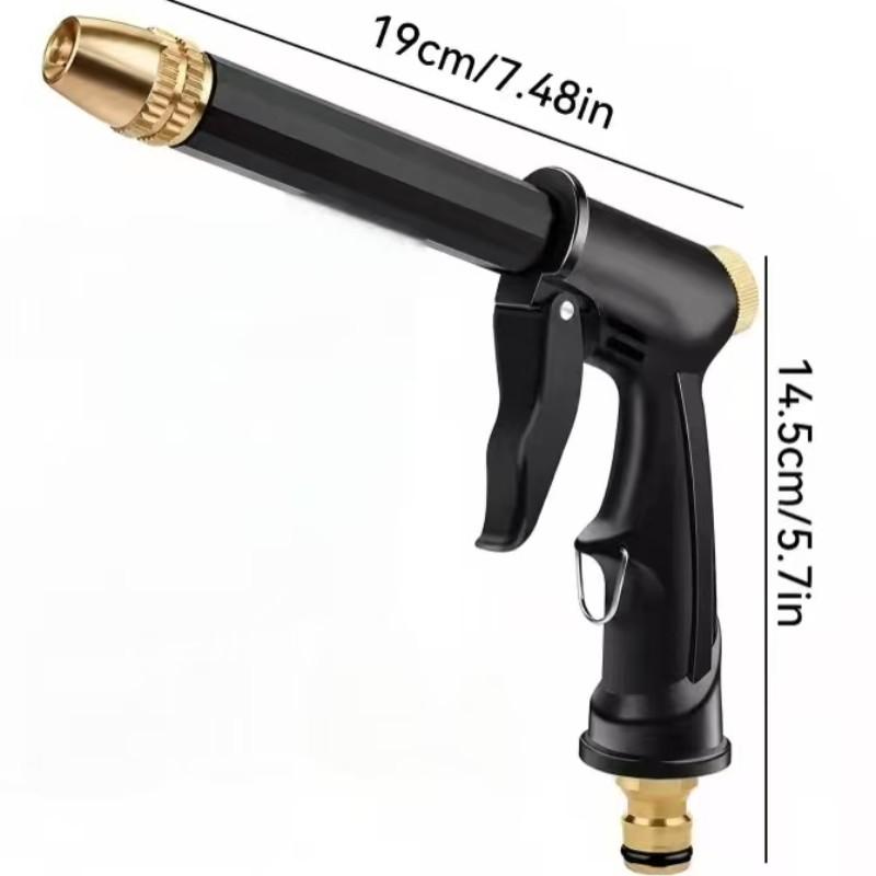 Portable High Pressure Water Sprayer, Adjustable Garden Hose Nozzle Sprayer, Car Washing & Maintenance Tool, Pet Cleaning Tool, High Pressure Nozzles, Garden Hose Jet & Dealsforyoudays【FathersDayGift】