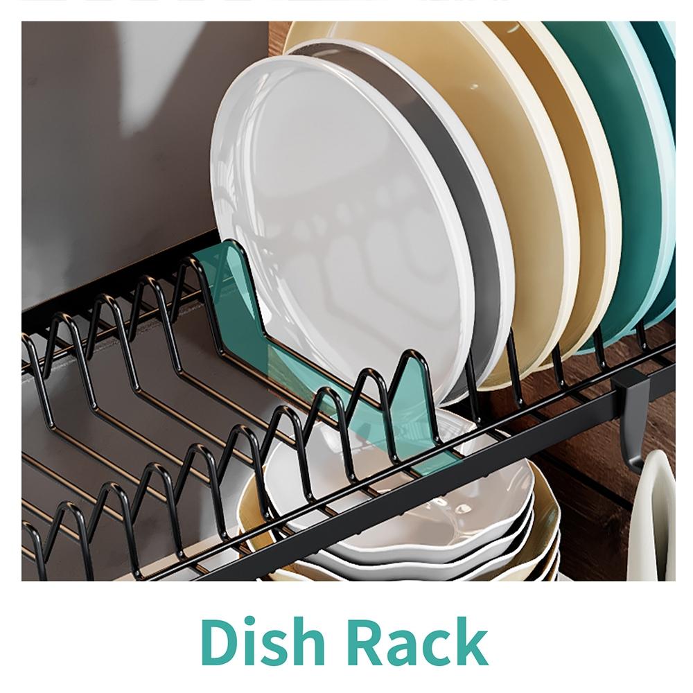 Kitchen Dish Drying Rack, Household Dish Storage Rack, Dish Drain Rack, Kitchen Fixture Accessories, Home Organizer for Kitchen
