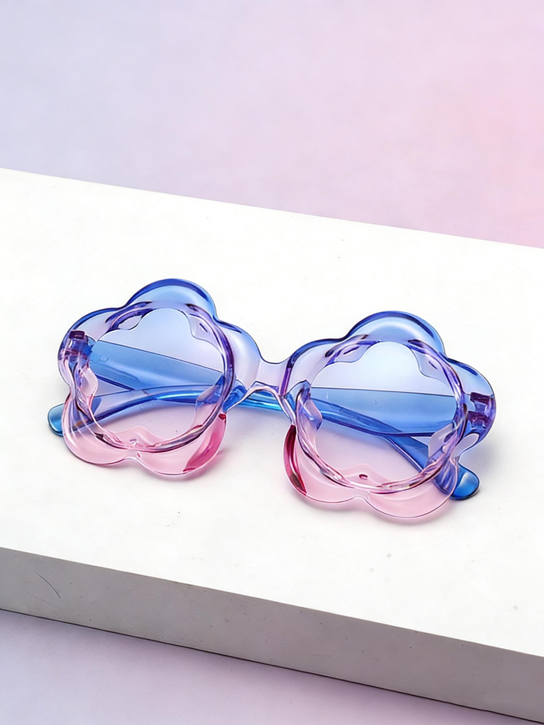 Women's Fashion Sunglasses, Jelly Style Lace Frame, Cute Sweet Beach Vacation, College Party, Perfect Gift for Parties