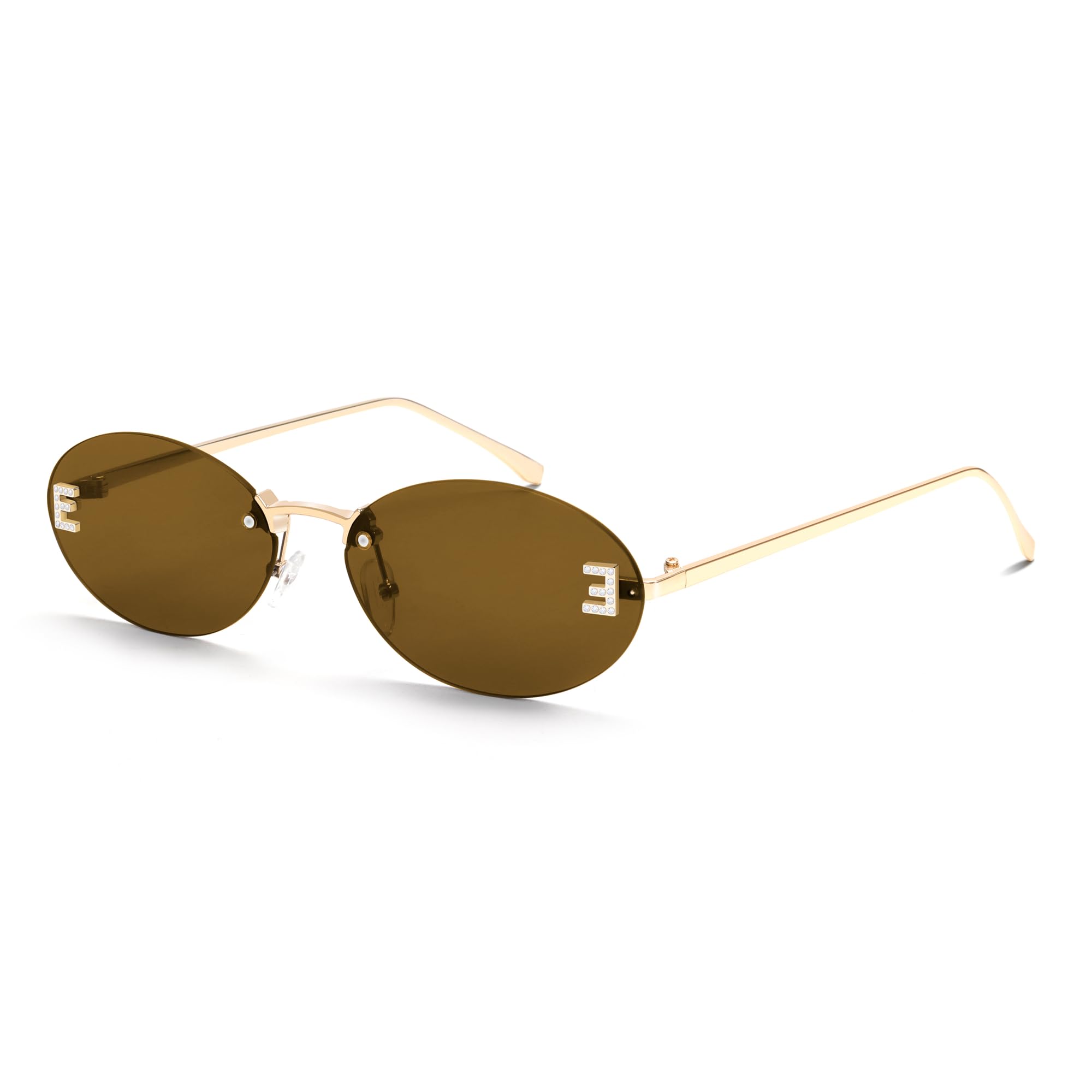 Retro Oval Y2K Sunglasses for Women Men, 2025 Trendy Chic  display picture 3